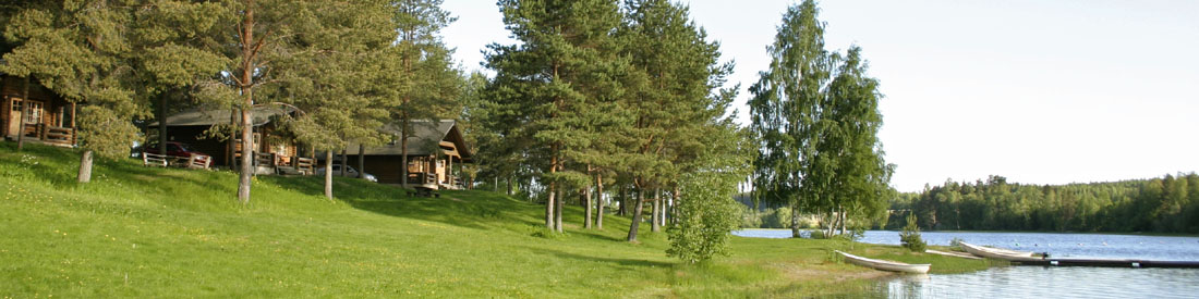 Accommodation for anglers by the Lake Ruovesi, the Tampere Region, Finland.