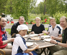 Smoked fish tastes delicious